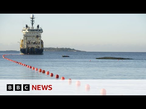 Video | Germany suspects sabotage behind severed undersea cables | BBC News