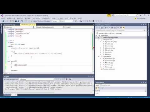 C++ Tutorial [104] - Smart Pointer: shared_ptr GERMAN