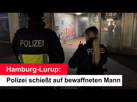 Hamburg-Lurup: Police shoot armed man
