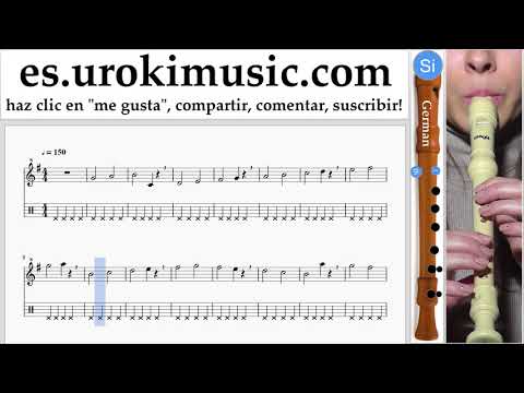 Como Tocar flauta dulce G. Mariah Carey - All I Want For Christmas Is You Tablatura Parte#1