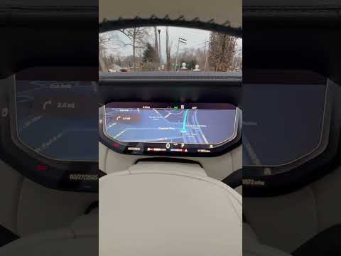 FINALLY! Waze 5.4 is now displaying maps in the Pivi digital gauge cluster - 2024 Range Rover