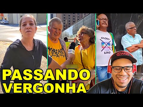 BOLSONARISTAS São Entrevistados e PASSAM a Maior VERGONHA!