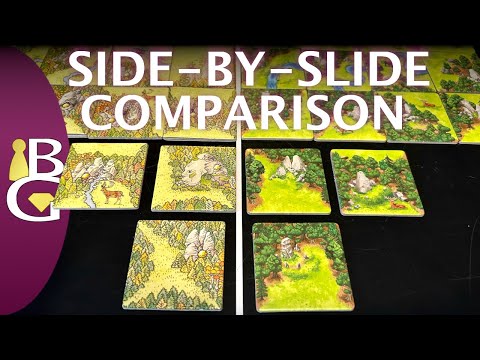 Carcassonne: Hunters & Gatherers — Side-by-Slide Comparison 👥