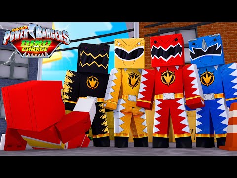 Minecraft: RANGERS DINO TROVÃO - POWER RANGERS DINO CHARGE Ep.19 ‹‹ P3DRU ››