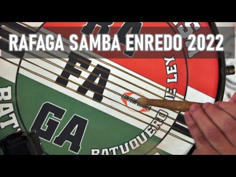 Samba Enredo 2022 - Ráfaga... Mi suerte fue hallarte, sos mi eterno amor - Comparsa Ráfaga.