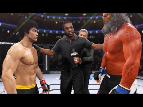 Bruce Lee vs. Titan Pyragoras - EA Sports UFC 2 - Epic Fight