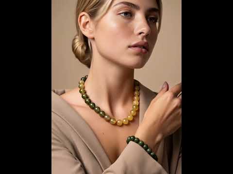 фото редкий моховой агат-натуральный камень, бусы, браслет, чокер невидимка , серьги 0