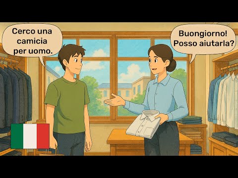 15 Minutes of Daily Italian Conversations for Beginners | Real Short Italian dialogues