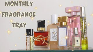 FRAGRANCE SHELF FOR THE MONTH