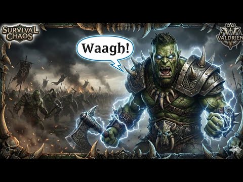 Warcraft 3: Survival Chaos #71 | ORC WAAAGH vs UNSTOPPABLE Undead, Fel Orcs & Vulpera
