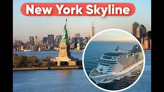 New York Skyline! 8-day Solo Birthday Cruise. Trip to New York. #newyorkskyline