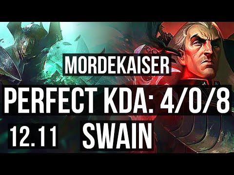 MORDEKAISER vs SWAIN (TOP) | 4/0/8 | NA Diamond | 12.11