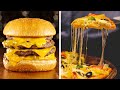 40 DELICIOUS FAST FOOD HACKS 5 Minute Pizza And Burger Recipes