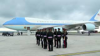 Download lagu Momen Kepulangan Delegasi G20 Presiden USA Joe Biden mp3