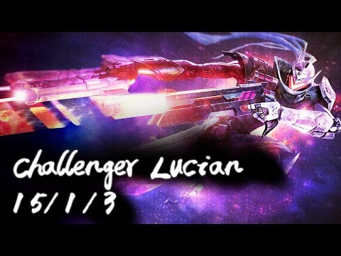 Korea Challenger Lucian vs Jhin | 15/1/3 Replays