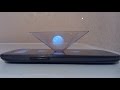 Как сделать 3d голограмму у себя дома? / how to make 3d hologram at home?