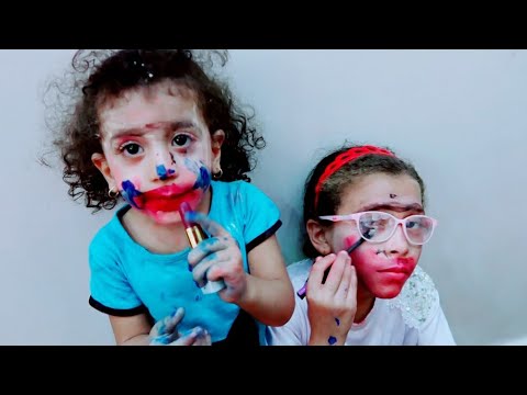 ملكه ومريم خربو مكياج ماما Download Youtube Video In Mp3