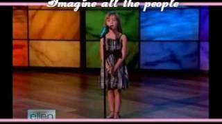 Connie Talbot// Imagine [With Lyrics]