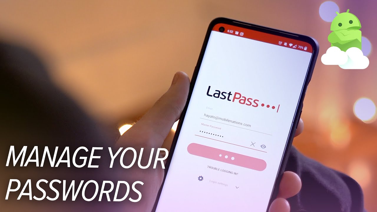 You should be using a password manager
