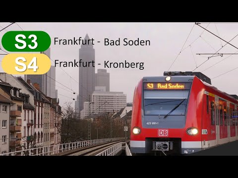 Br111 Fan [Doku]: S3/4 Bad Soden/Kronberg - Frankfurt Hbf (Limes- und Kronberger Bahn) 2018