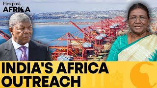 India Deepens Ties With Africa With Prez Murmu's Angola, Botswana Visit | Firstpost Africa | N18G