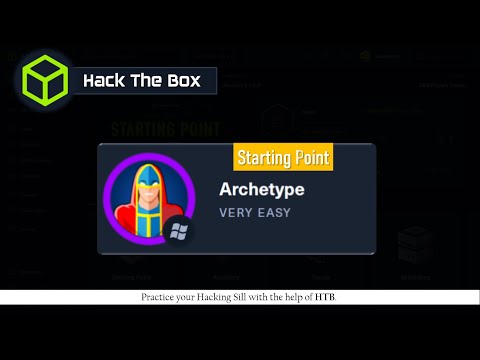 #12 ARCHETYPE - Starting Point - Hack the Box || Complete Walkthrough