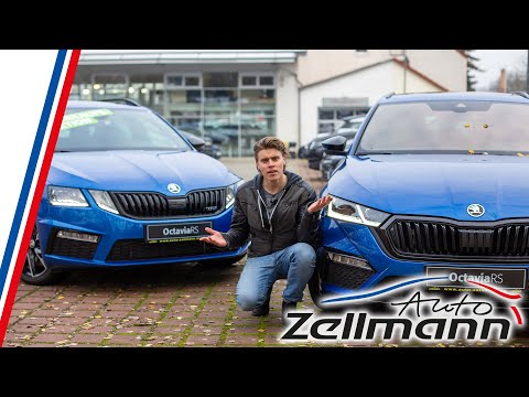 Comparison: Skoda Octavia RS new model vs. predecessor - which is better? | auto-zellmann.de