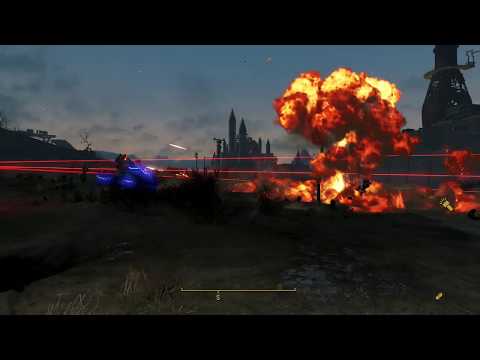 Fallout 4: Military Robots vs Nuka World Robots Round 7 [Robot Wars]