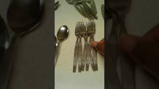 Joybunltd: Oneida Community Frostfire Stainless Flatware 47 Pieces