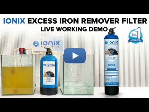 Ionix Excess Iron Remover  13x54 vessel, Perfect Solution for Iron related issues