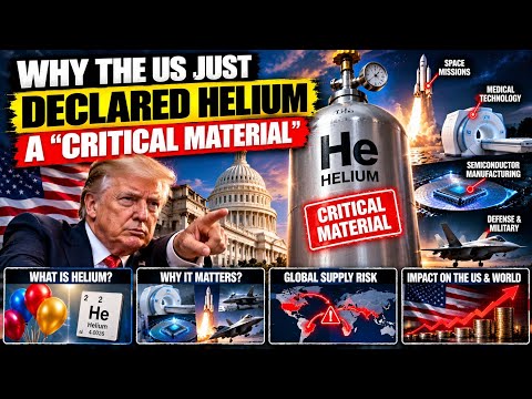 Why the US Just Declared Helium a "Critical Material"