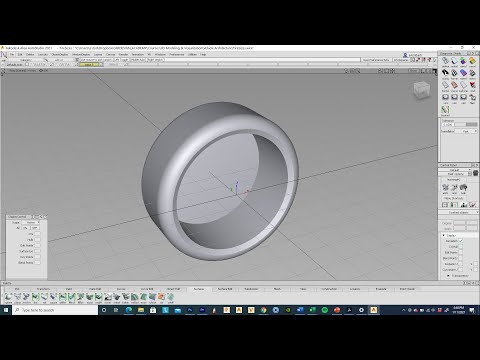 Building a quick tire section in Autodesk Alias