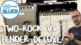 Video thumbnail for Fender '65 Deluxe Reverb vs Two Rock Crystal Amplifier by intheblues