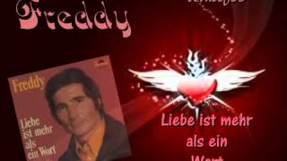 Freddy - Liebe ist mehr als ein Wort ...