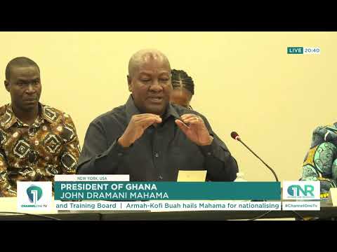 Prez Mahama: Ghana Stepping Up Fight Against Corruption, Maximising Value From Resources