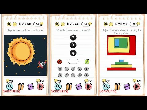 Brain Test Level 281 282 283 284 285 Walkthrough