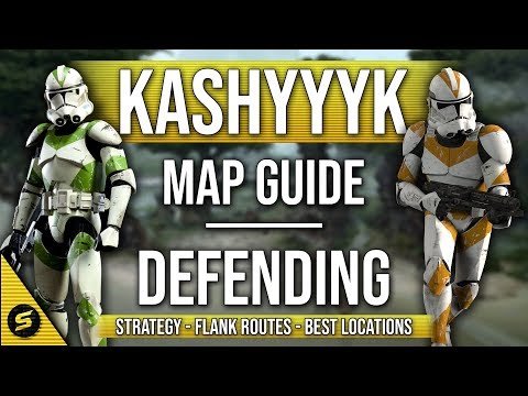 ▶ Map Guide for KASHYYYK - Defending - STAR WARS Battlefront 2