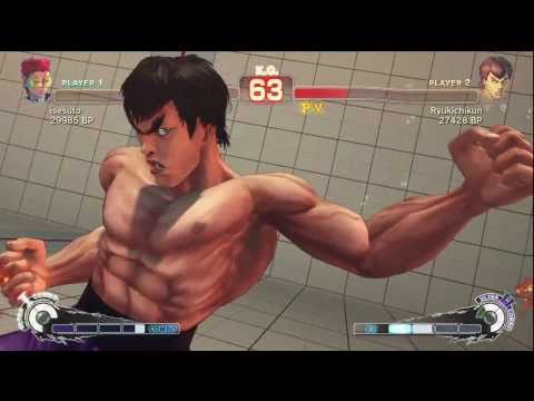 isesuto [Viper] vs Ryukichikun [Fei] SSF4 Japanese Online Ranked Matches - Xbox Live