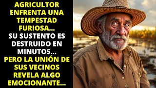 AGRICULTOR LO PIERDE TODO EN UNA TORMENTA, PERO UN ACTO SORPRENDENTE DE SUS VECINOS CAMBIA SU VIDA.