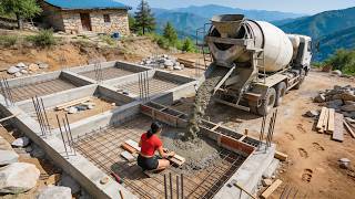 TIMELAPSE --  Builds Off-Grid Villa in the Mountains in 210 Days | from Start to Finish MQDEFAULT Thumbnail