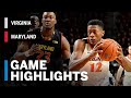 Highlights Virginia At Maryland Big Ten Basketball ACC Big Ten Challenge