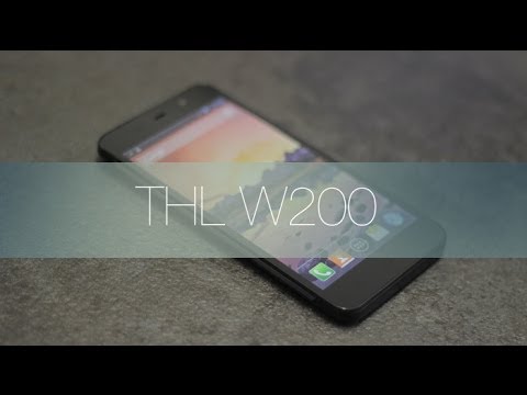 Review Android chino; THL W200