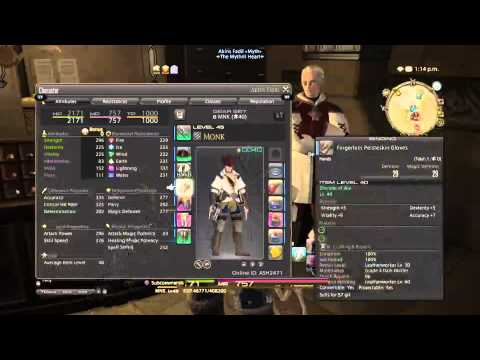 FF14 monk level 35 to 45 quests
