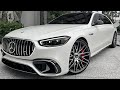NEW 2024 Mercedes S63 AMG SOUND BRUTAL 802 HP V8 HYBRID Exterior Interior 4K Review