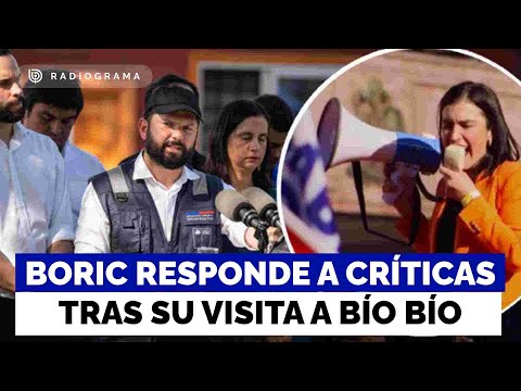 Boric es recibido con abucheos en Bío Bío y responde a crítica de diputada republicana por incendios