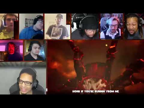 CHOO CHOO CHARLES RAP by JT Music - "Honk if You're Hungry" [REACTION MASH-UP]#1899