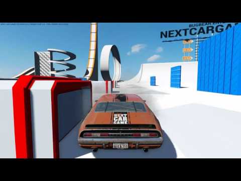 Next Car Game gameplay ( Deutsch ) #2 Was man in der Tech Demo so alles machen kann