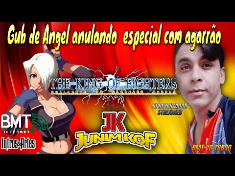 The King Of Fighters 2002 - Bug de Angel anulando especial com agarrão !!!