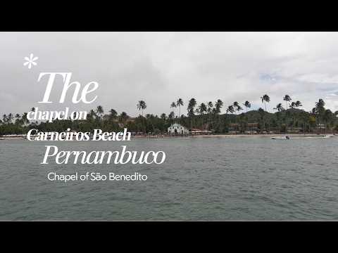 La capilla en la playa de Carneiros, Pernambuco 🇧🇷| The chapel on Carneiros Beach, Pernambuco