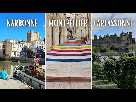 🇫🇷 Montpellier, Carcassonne & Narbonne - 3 days, 3 cities